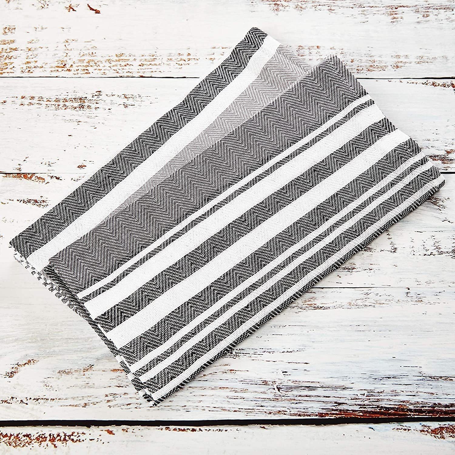 søstre & brødre Geschirrtuch 4er Set Küchentücher im modernen Elements-Design, 50 x 70 cm, 100% Baumwolle, Made in EU, (Spar-Set, 4-tlg., 4), Verschiedene Designs, Jacquardgewebe, 4er Set, 2er Set