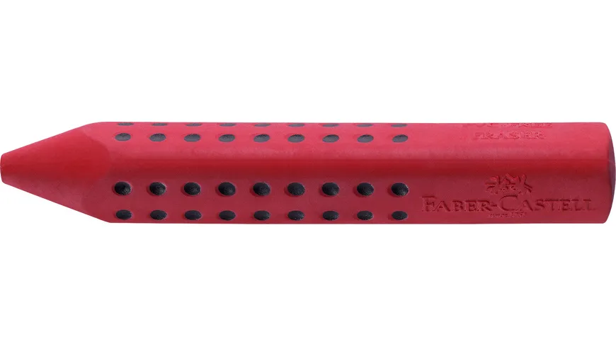 FABER-CASTELL Radierer CASTELL GRIP 2001 bunt  sortiert Kunststoff