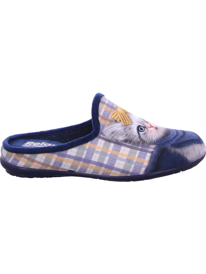 Relax Pantoffel in blau günstig kaufen