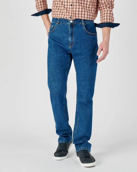 Jean 5 poches coton extensible