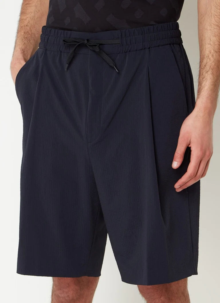 Pantaloni scurți HUGO BOSS cu croi larg și buzunare laterale