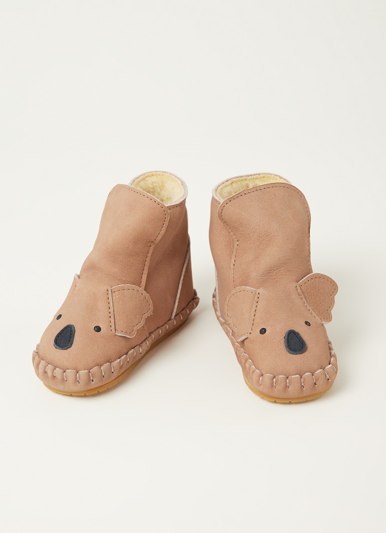 Donsje Amsterdam  Kapi Classic Lining Koala babyschoentje van leer