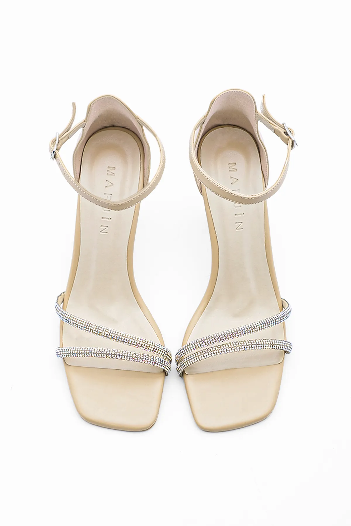 Marjin  Abendschuh - Beige - Pfennigabsatz/Stiletto