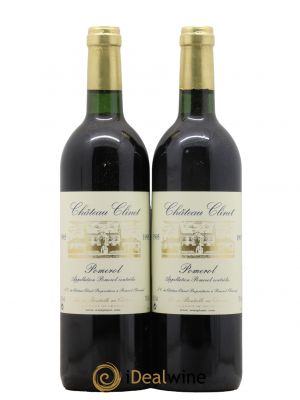 Château Clinet  1995 - Lot de 2 Bouteilles