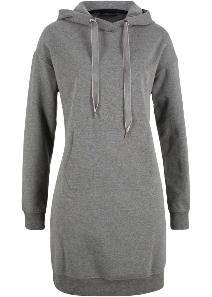Sweatkleid mit Kapuze