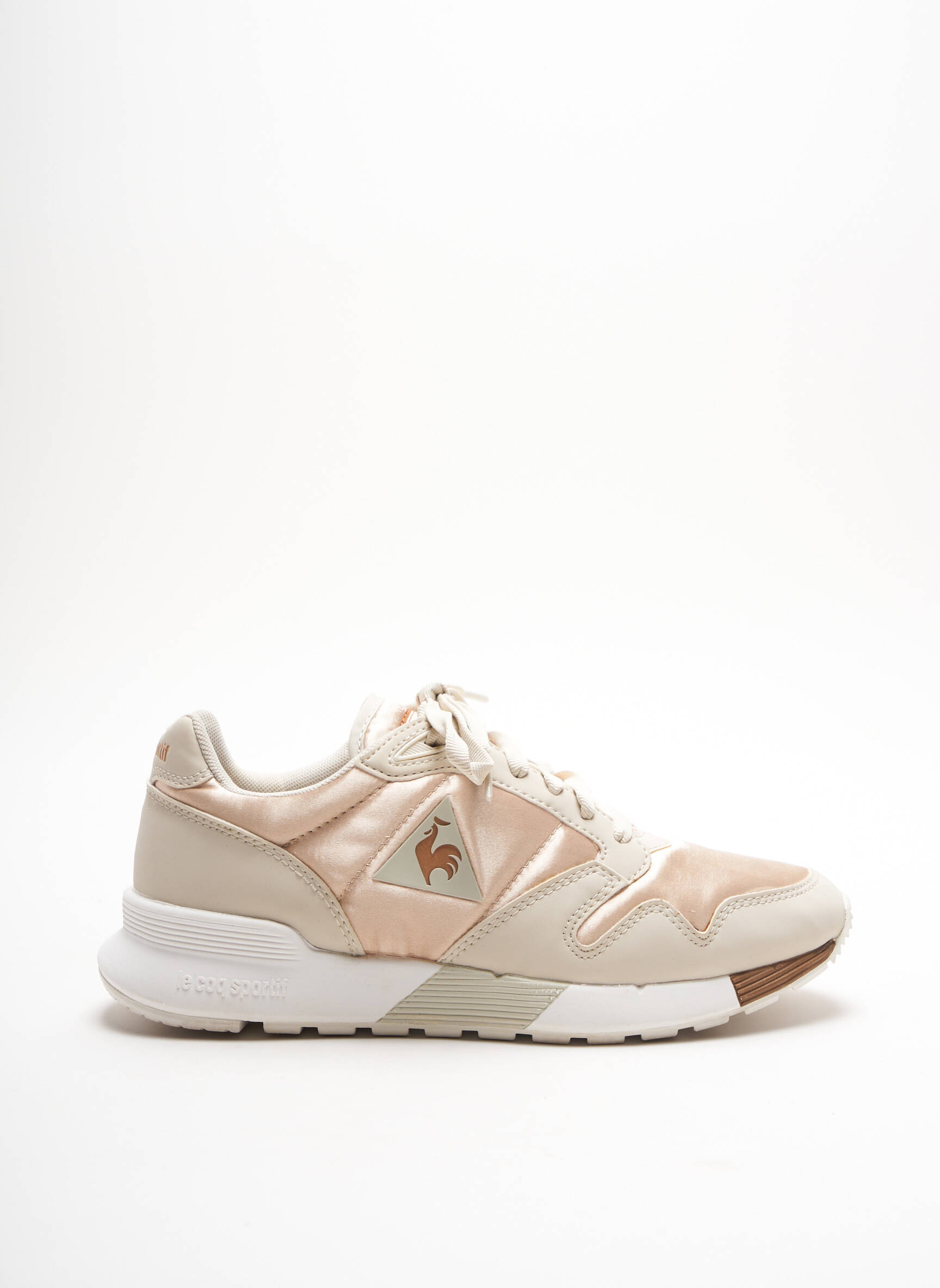 Le Coq Sportif Baskets Femme couleur beige