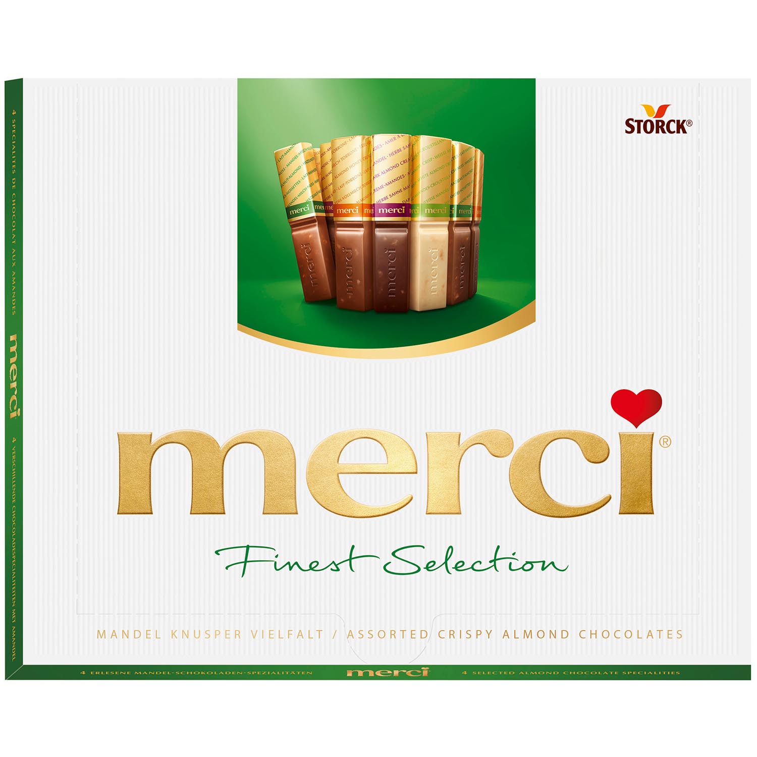 merci Finest Selection Mandel Knusper Vielfalt 250g