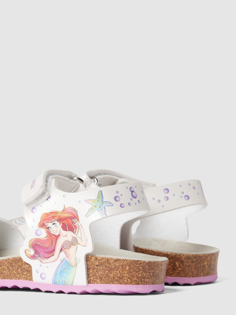 Sandalen mit DS®-Details in offwhite