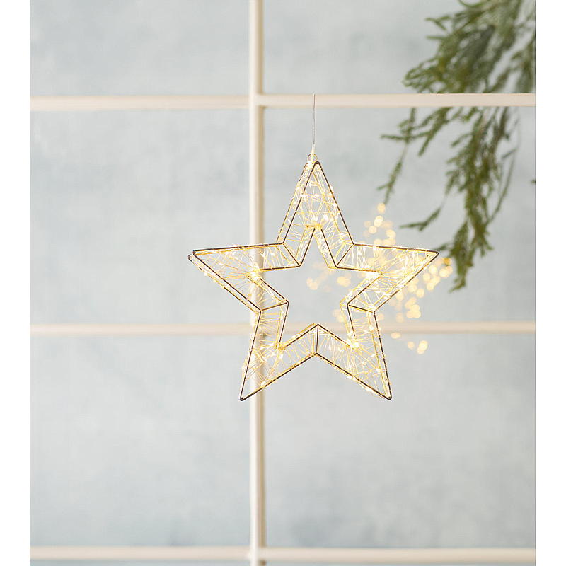 Home Dazzle stjerne 38 cm m/LED