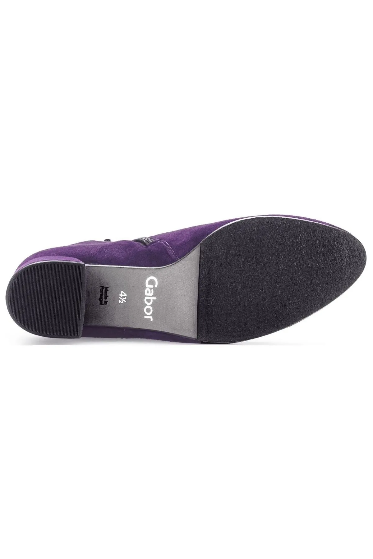 GABOR  Stiefelette - Lila - Blockabsatz