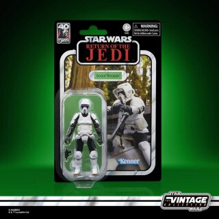 Star Wars Episode VI Vintage Collection Fahrzeug mit Figur: Speeder Bike & Scout Trooper