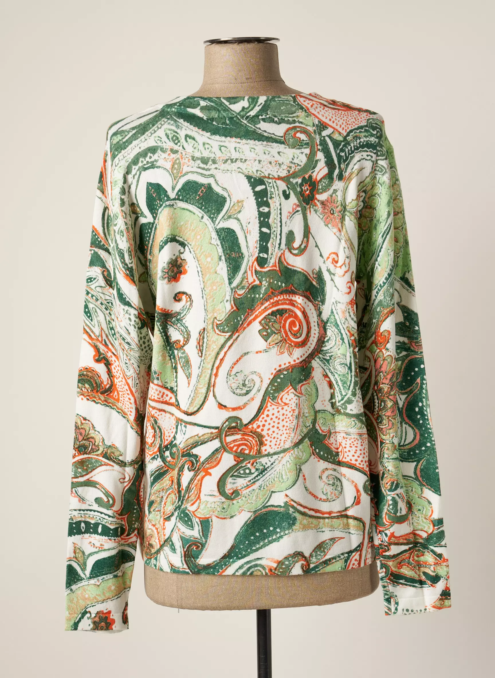 Diane Laury Pulls Femme couleur vert