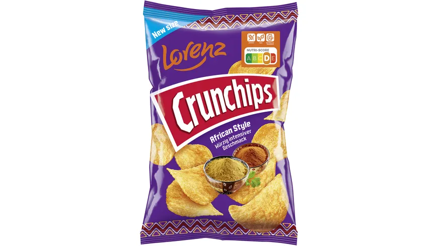 Lorenz Crunchips African Style 150 g