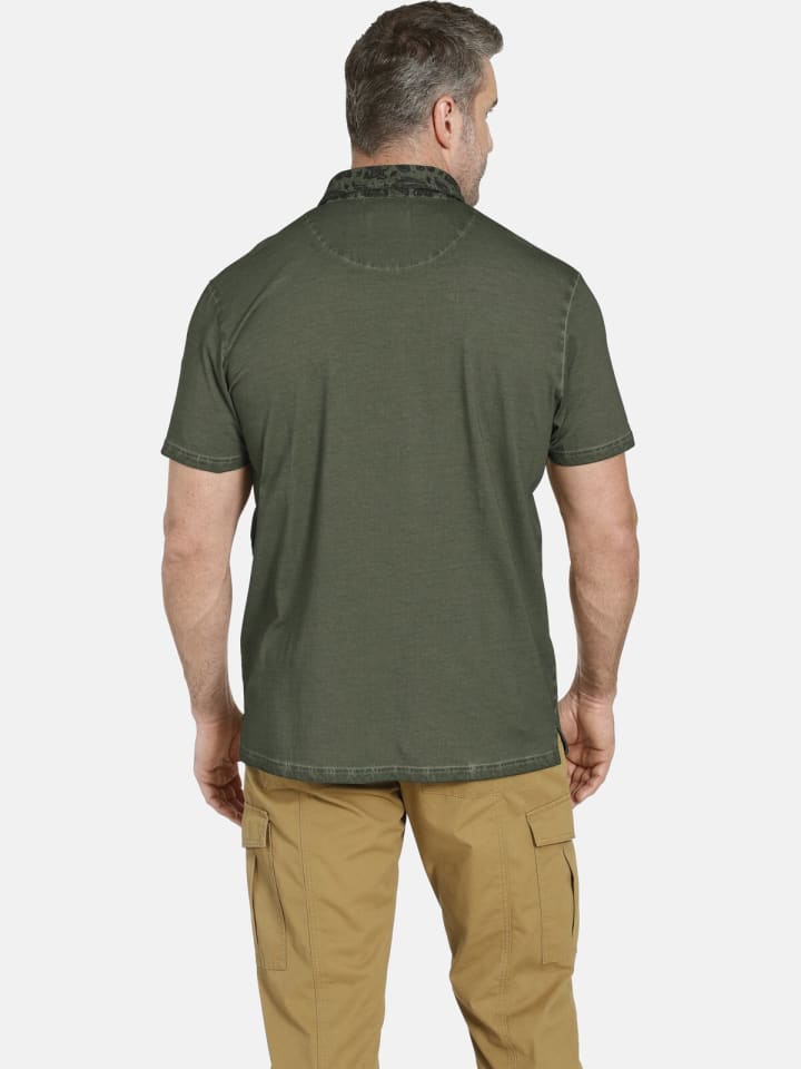 Charles Colby Poloshirt EARL KINNET in khaki günstig kaufen