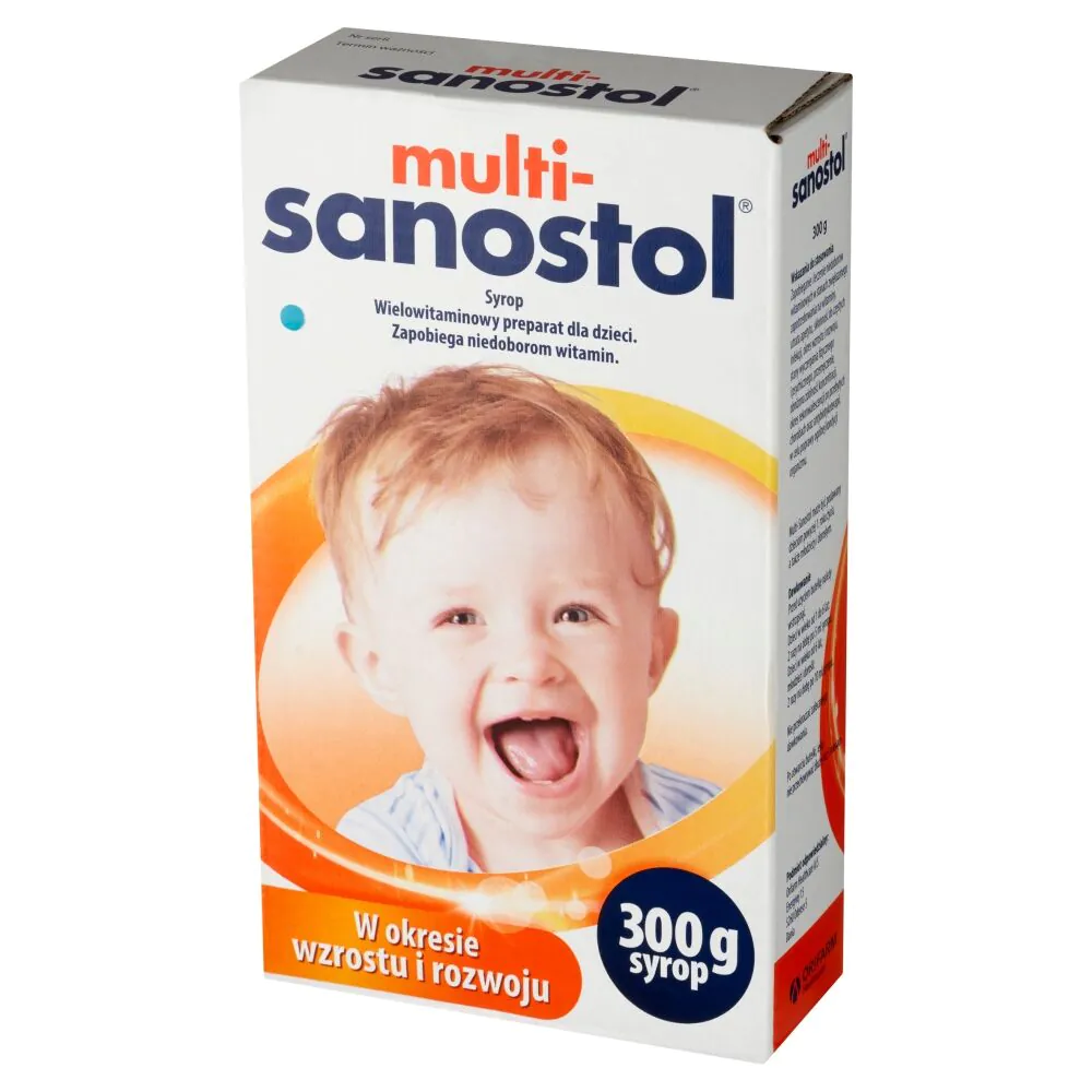 Πολυβιταμινούχο σιρόπι Multi-Sanostol για παιδιά, 300 g