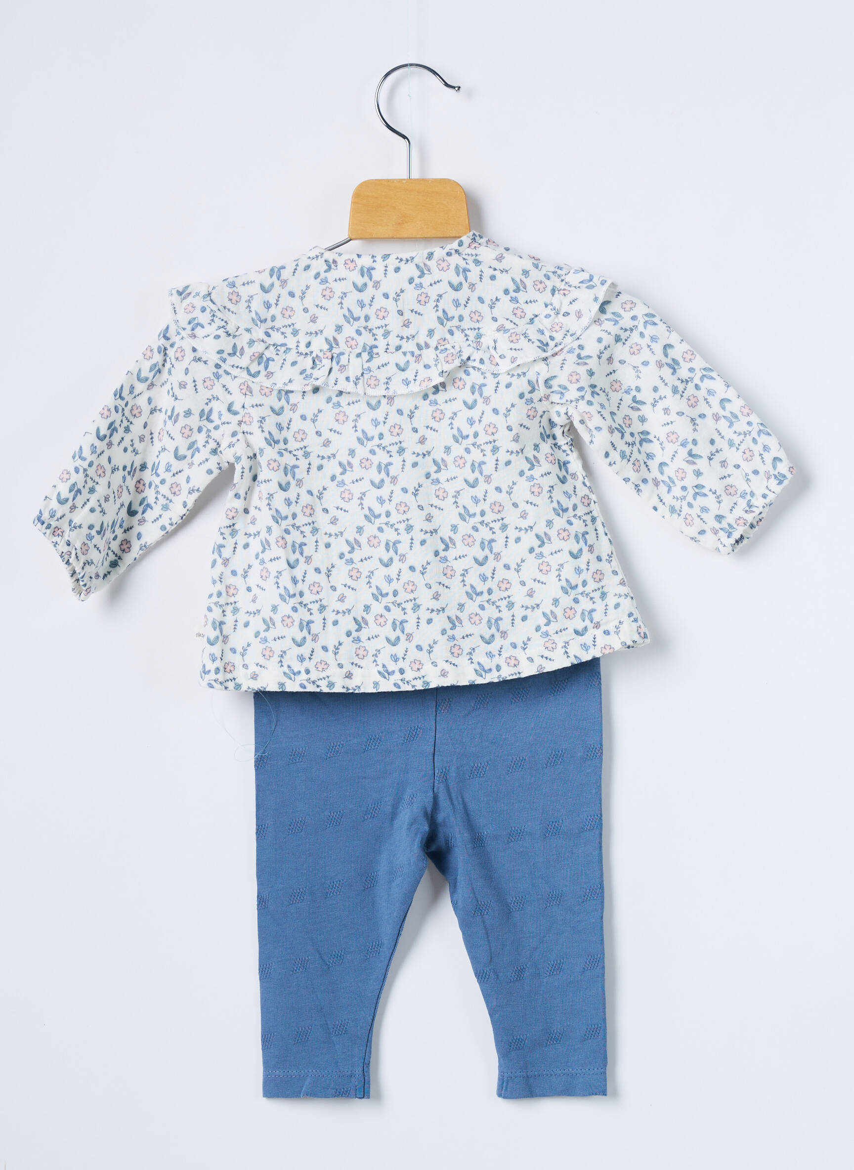 Noukie S Ensembles Pantalon Fille couleur bleu