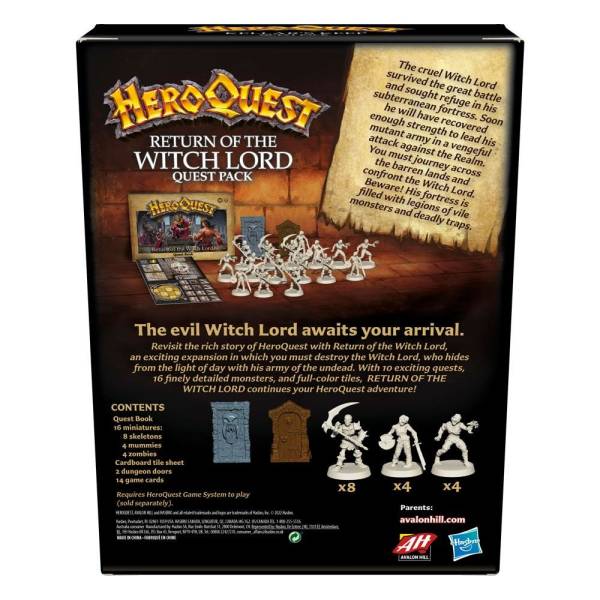 HeroQuest: Return of the Witch Lord (Exp.) (engl.)