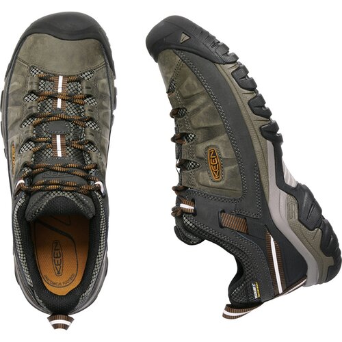 HERREN MULTIFUNKTIONSSCHUHE HERREN WANDERSCHUHE TARGHEE III WP BLACK OLIVE/GOLDEN BROWN
