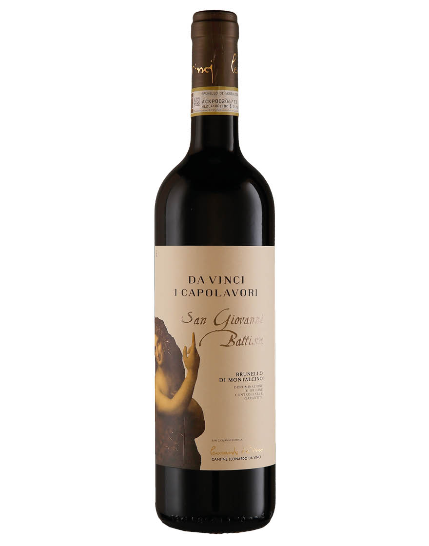 Brunello di Montalcino DOCG I Capolavori San Giovanni Battista 2018 Cantine Leonardo da Vinci 0,75 ℓ