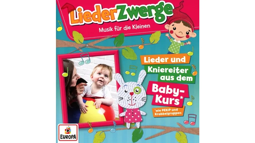 Liederzwerge-Lieder & Kniereiter aus dem Baby-Ku