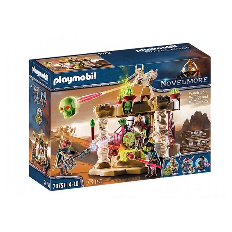 70751 Sal ahari Sands Temple des squelettes Playmobil Violet Vale