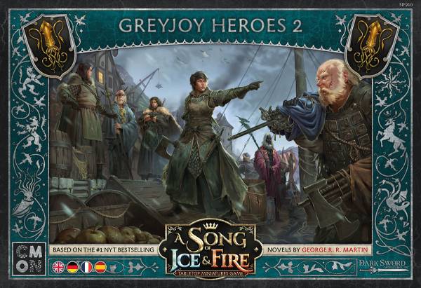 A Song of Ice & Fire: Greyjoy Heroes 2 (Helden von Haus Graufreud 2) (Erw.)
