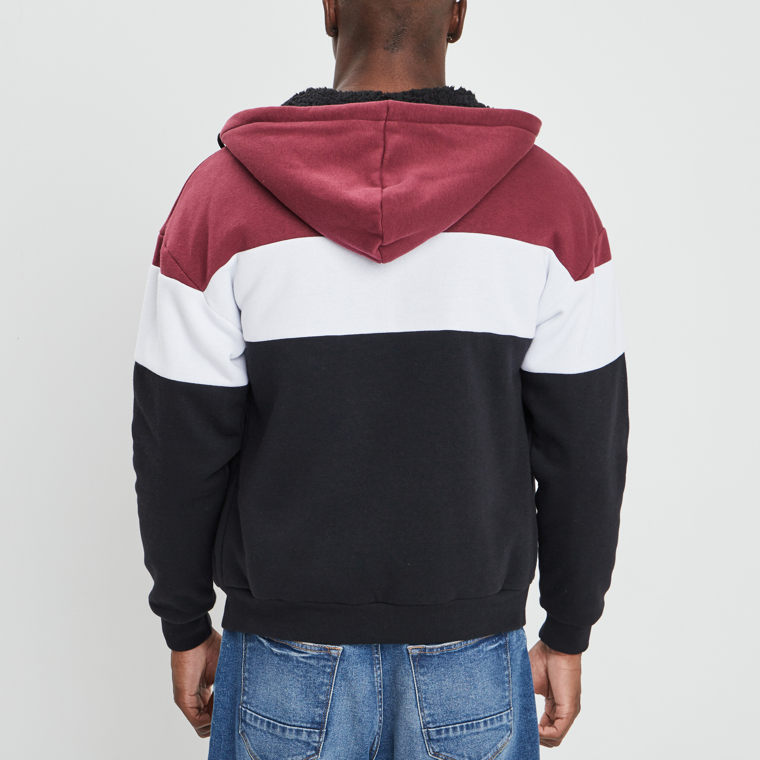 Gilet à capuche Liberto prune homme | La Halle