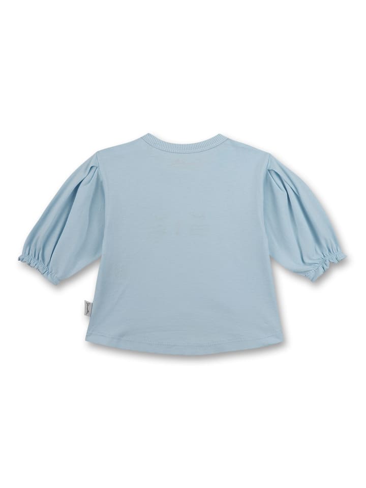 Sanetta Langarmshirt in Hellblau günstig kaufen 56