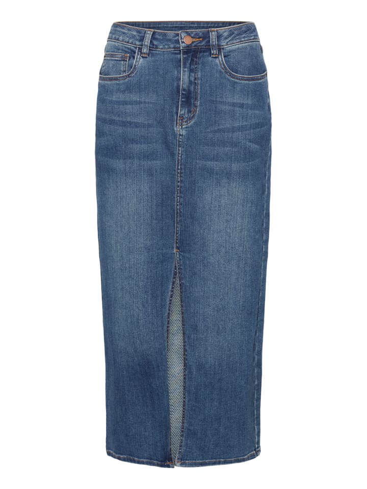 Kaffe Denimrock KAsinem in Medium Blue Denim günstig kaufen