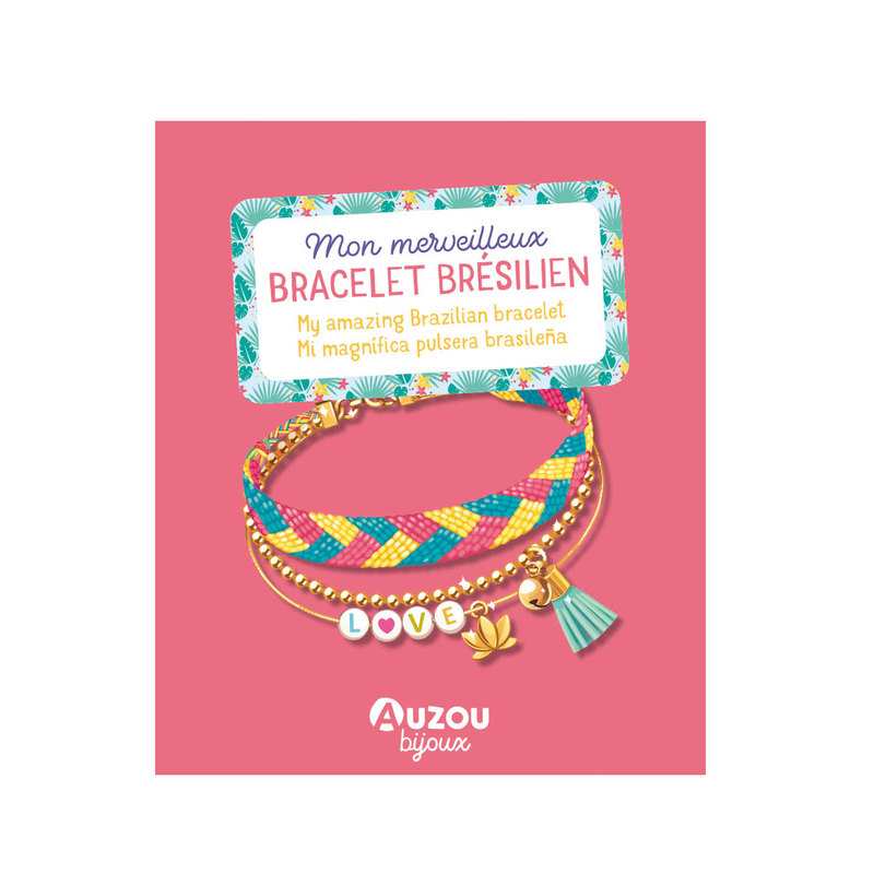 Coffret Mon merveilleux bracelet brésilien Edition 2022 - Auzou