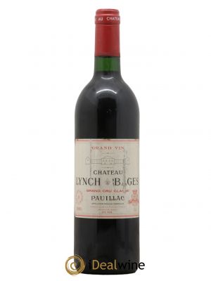 Château Lynch Bages 5ème Grand Cru Classé  1991 - Lot de 1 Bouteille