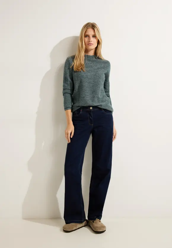 CECIL Pullover mit Stehkragen