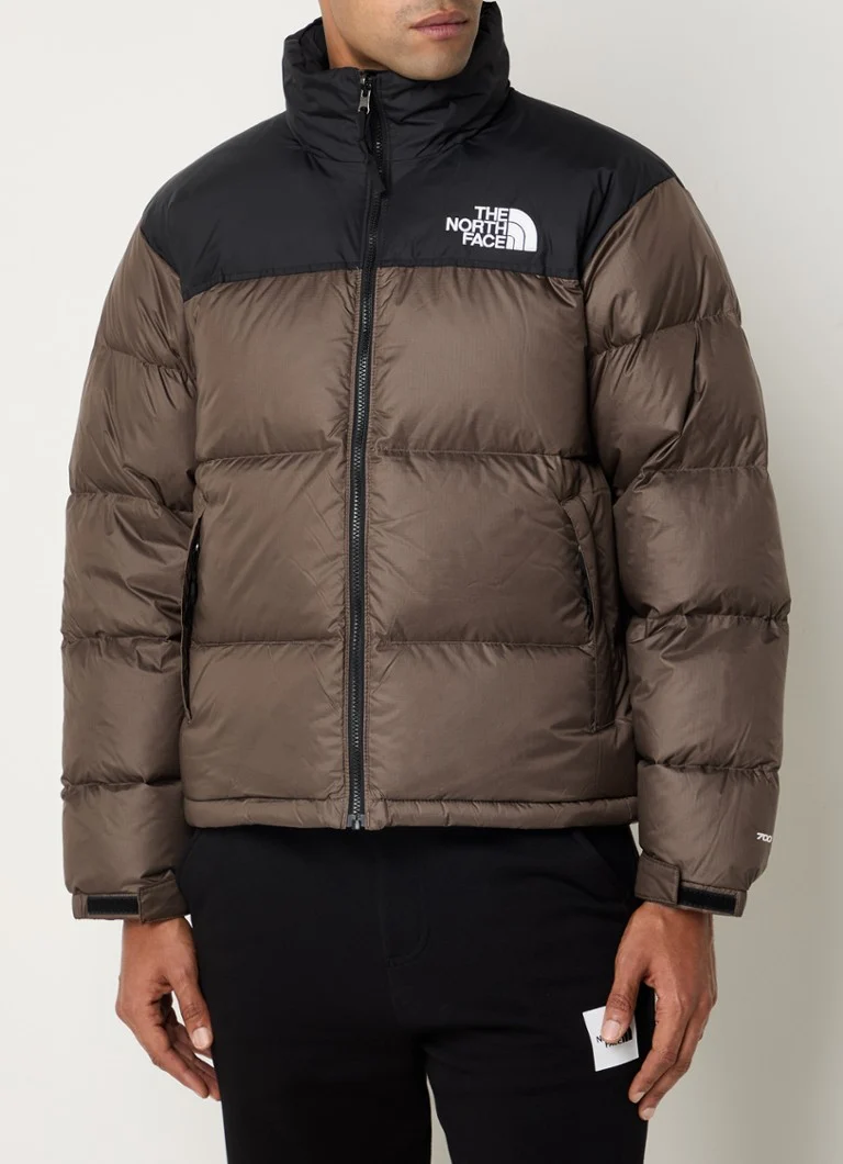 Jachetă de plume retro cu logo Nuptse de The North Face (1996)