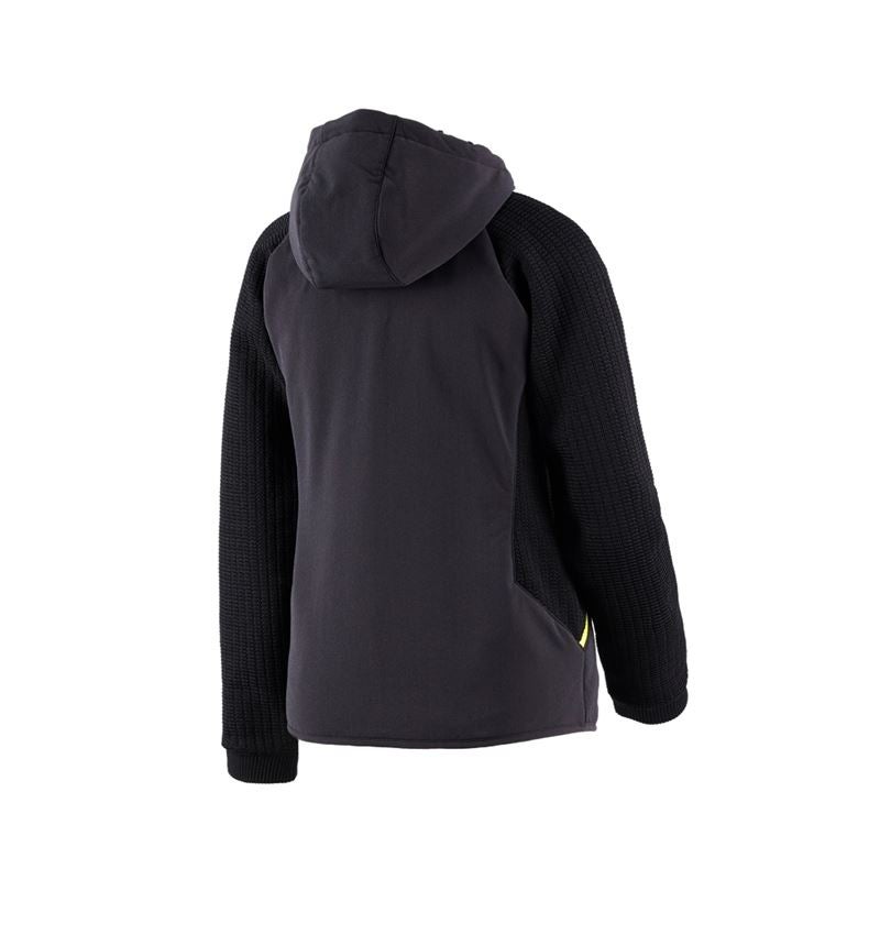 Hybrid Kapuzenstrickjacke e.s.trail, Damen
