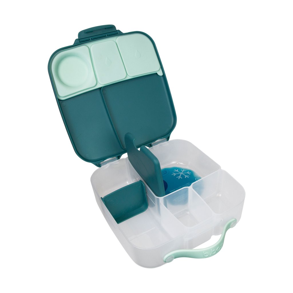b.box Lunchbox groß – Emerald Forest