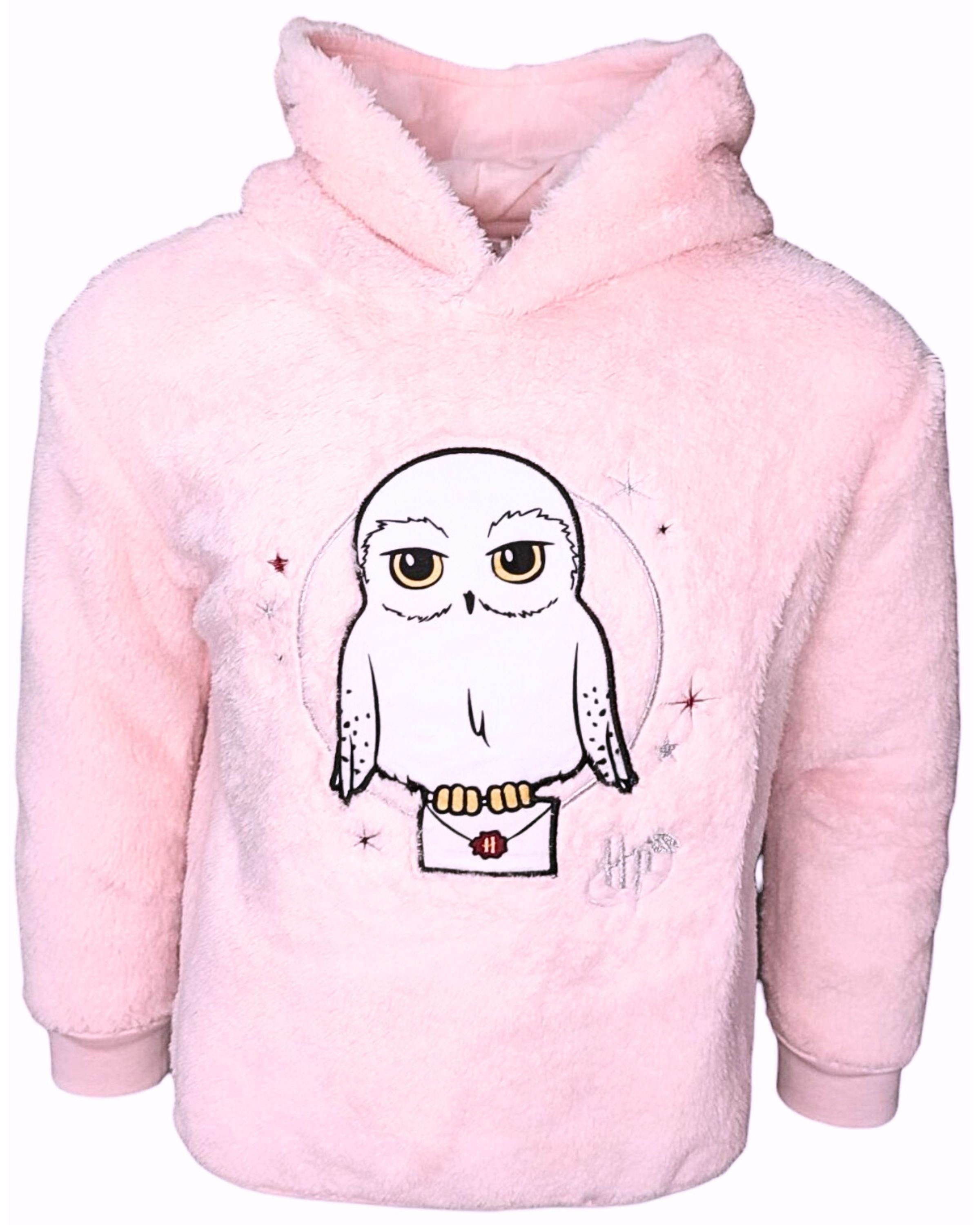 Harry Potter Hoodie Hedwig Mädchen Kapuzenpullover Fleece