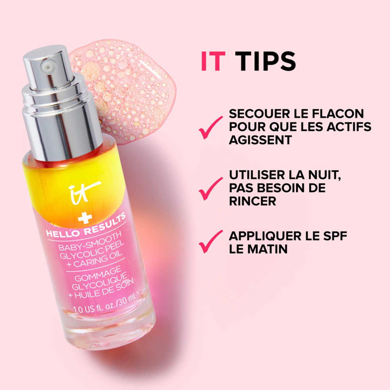 It Cosmetics Hello Results Gommage Glycolique Effet Peau de Bébé