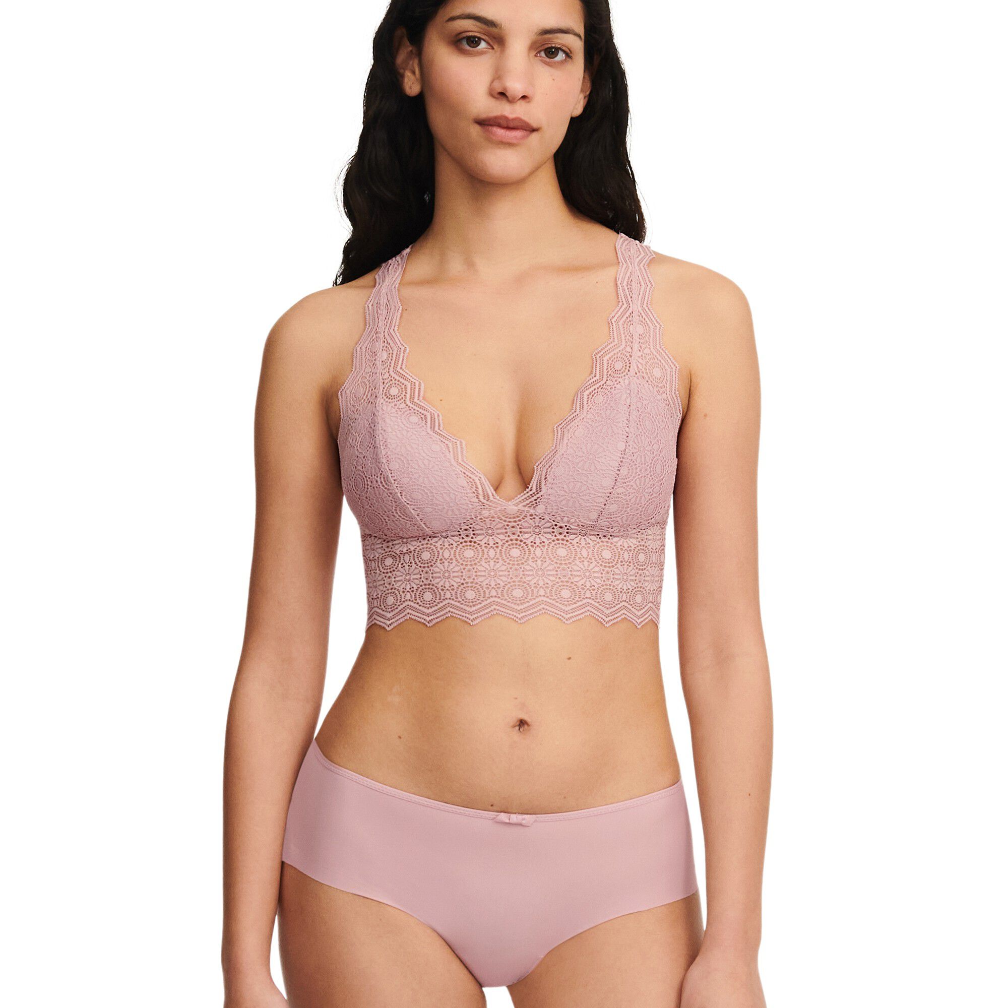 Brassière dentelle stretch avec coques souples Georgia
