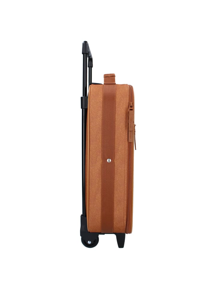 COFI 1453 Kidzroom Trolley Koffer Bärendesign für Kinder für Urlaub & Freizeit in Braun günstig kaufen 42
