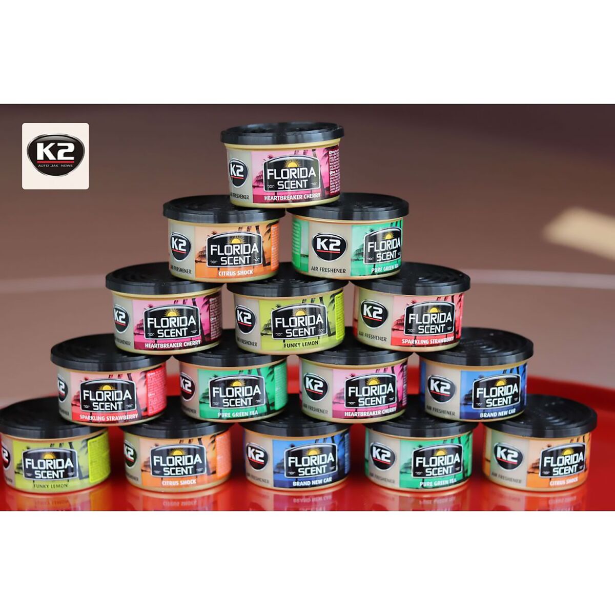 K2 FLORIDA SCENT Citrus Shock Lufterfrischer 50g
