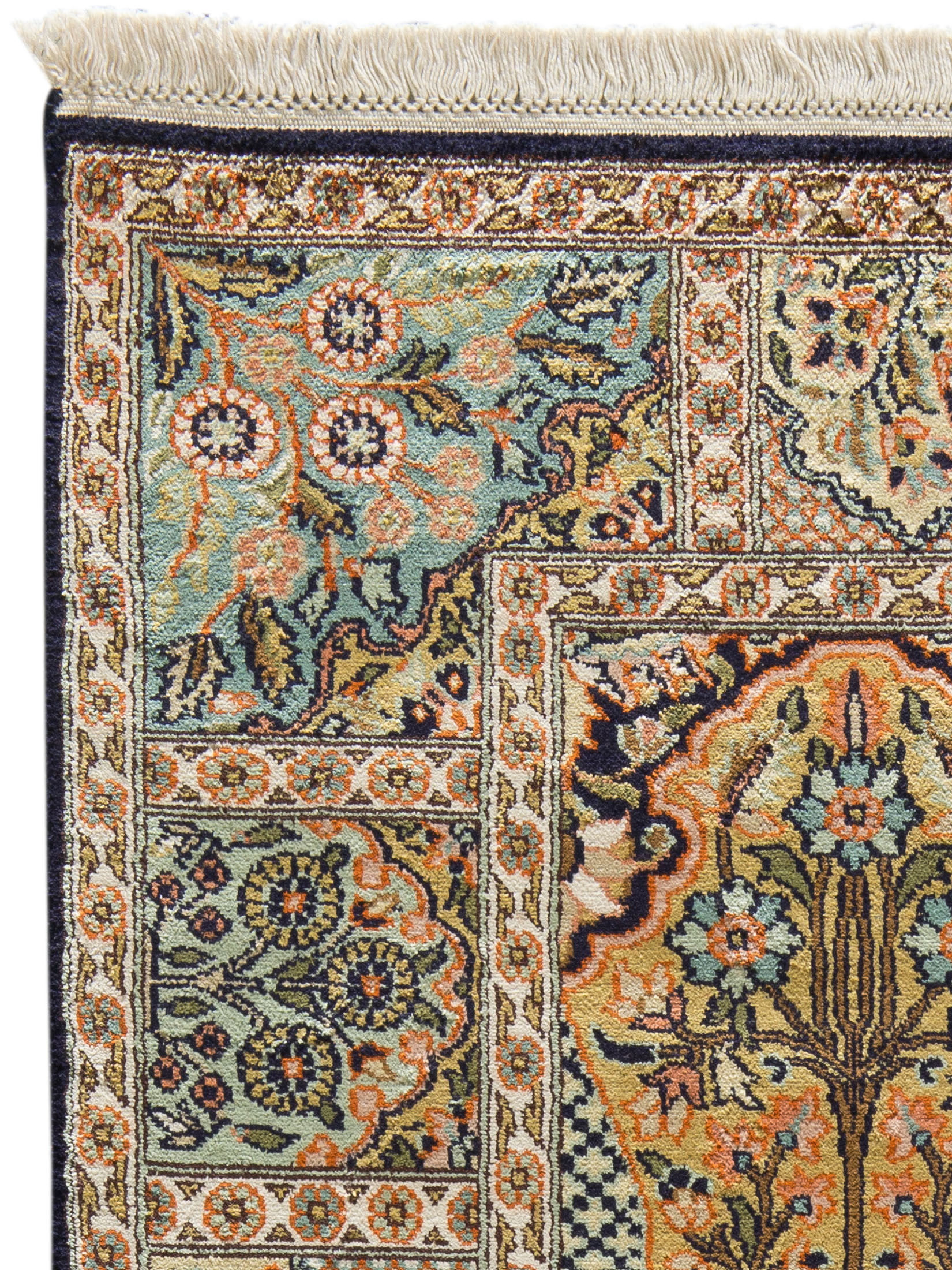Kaschmir Seide 18/18 ca. 124 x 187 cm, Unikat / Einzelstück