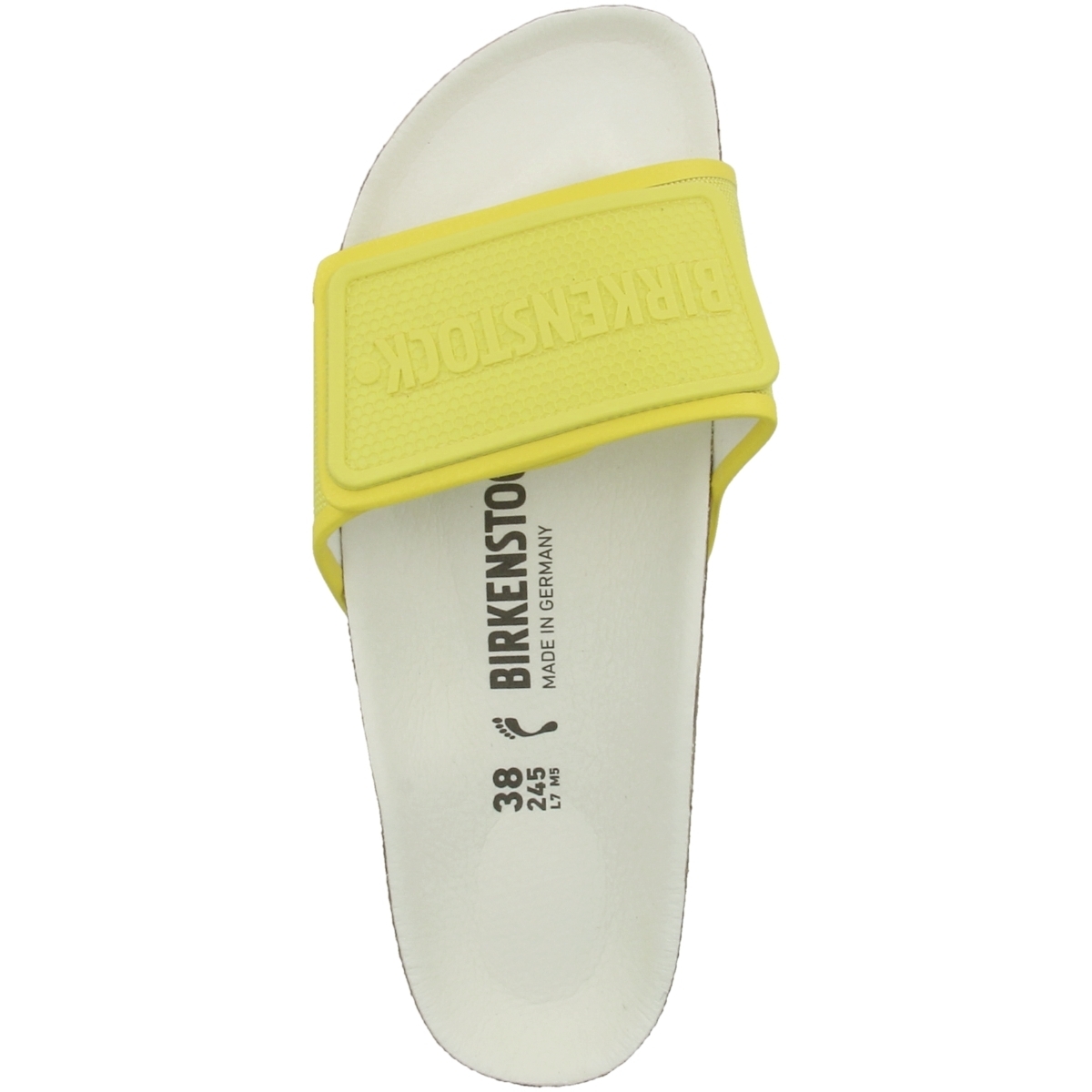 Birkenstock Tema Mikrofaser schmal Pantolette gelb