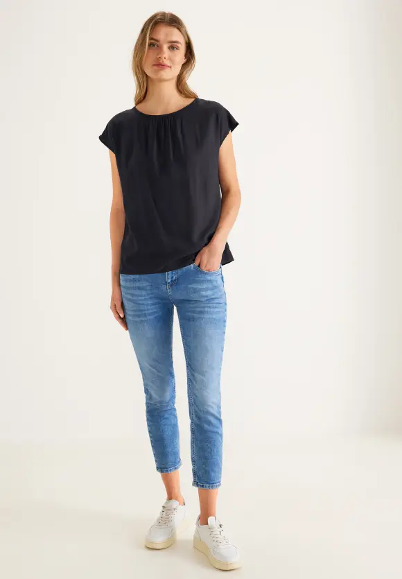 Street One Bluse mit Raffungen