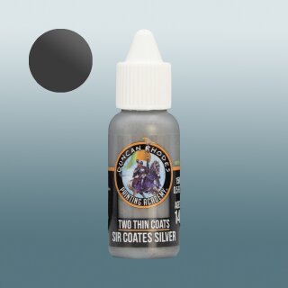 Two Thin Coats - Shadow/Metallic - Sir Coates Silver (15ml)
