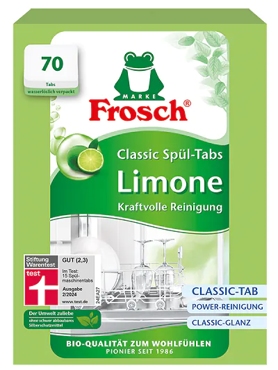 „Frosch Classic“ laimo tabletės, 70 vnt.