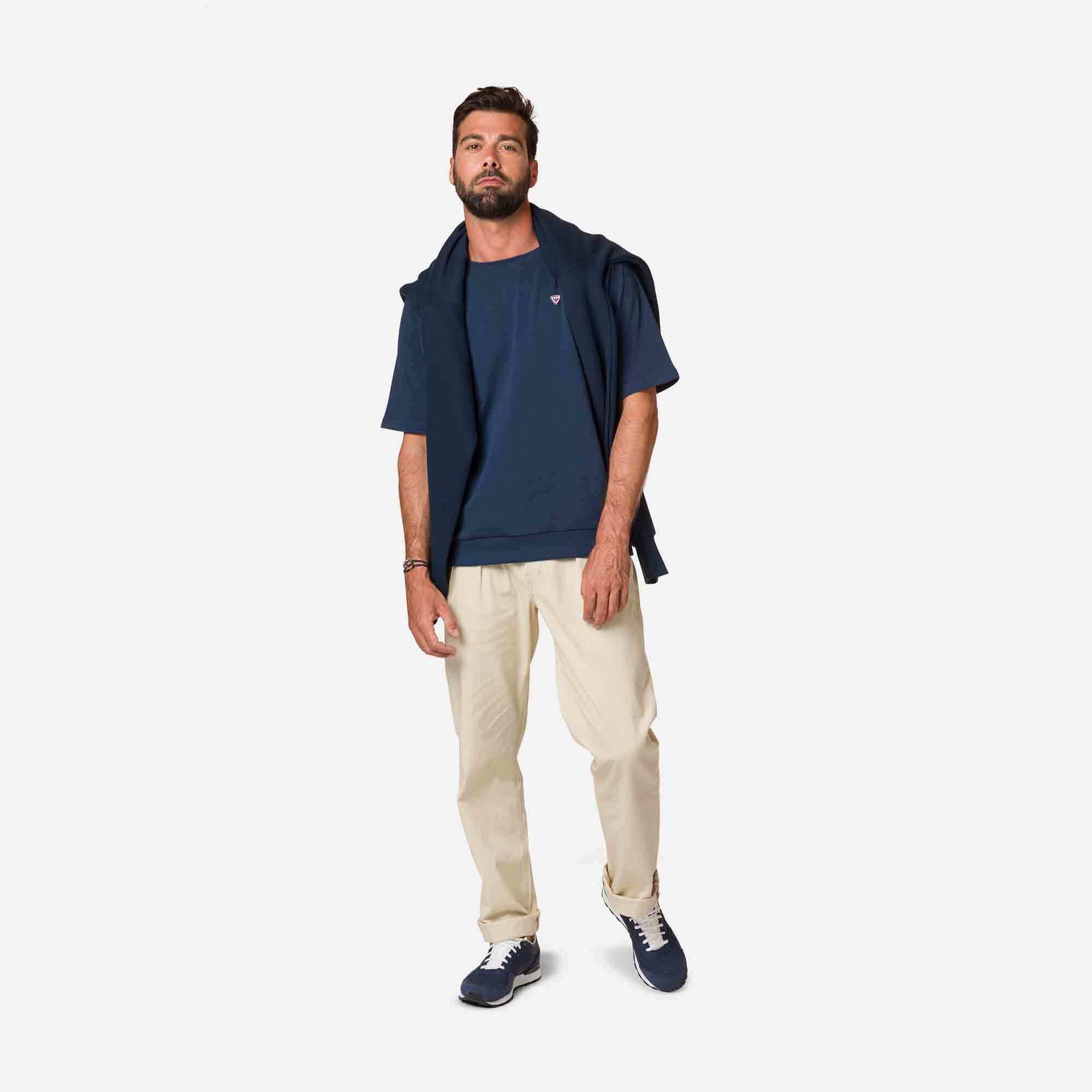 T-shirt confortable en coton à manches raglan courtes homme