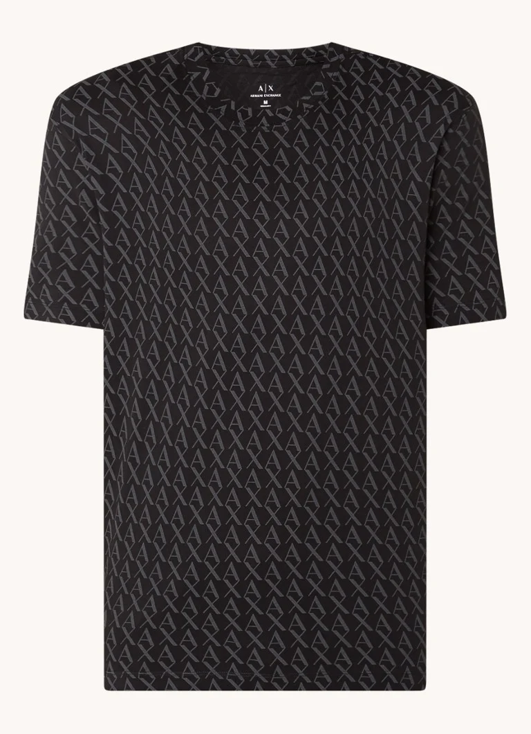Tricou Armani Exchange cu logo imprimat