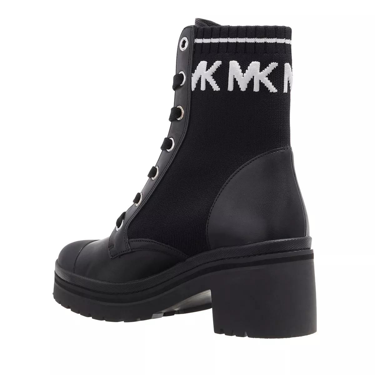 MICHAEL KORS Stiefeletten schwarz Schnürstiefel