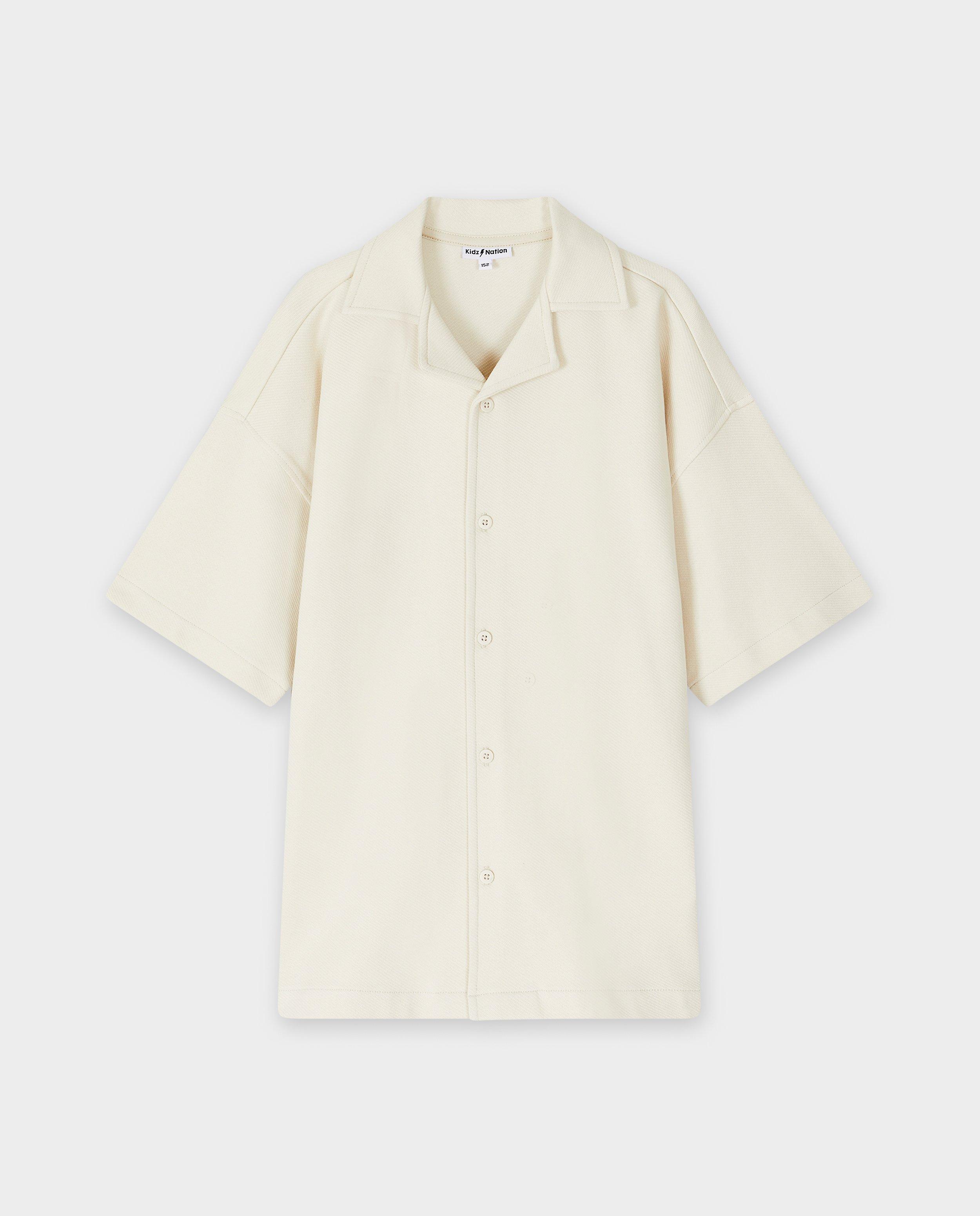 Kidz Nation beige skjorta, Speciella tillfällen ljusbeige