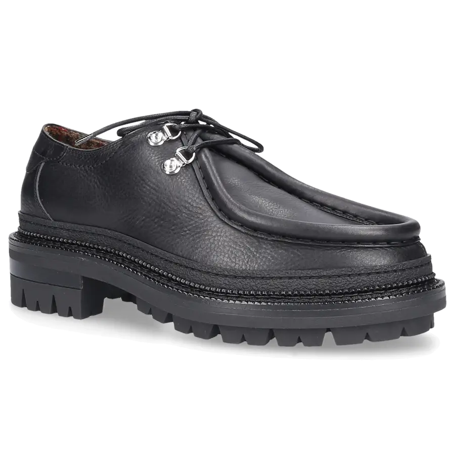 Dsquared2 - Schnürschuhe HENRY Kalbsleder - schwarz